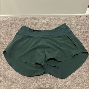 Green outdoor voices shorts